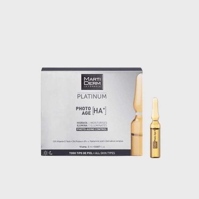 Martiderm Platinum Photo-Age Ha+ Ampoules - 10 Ampoules