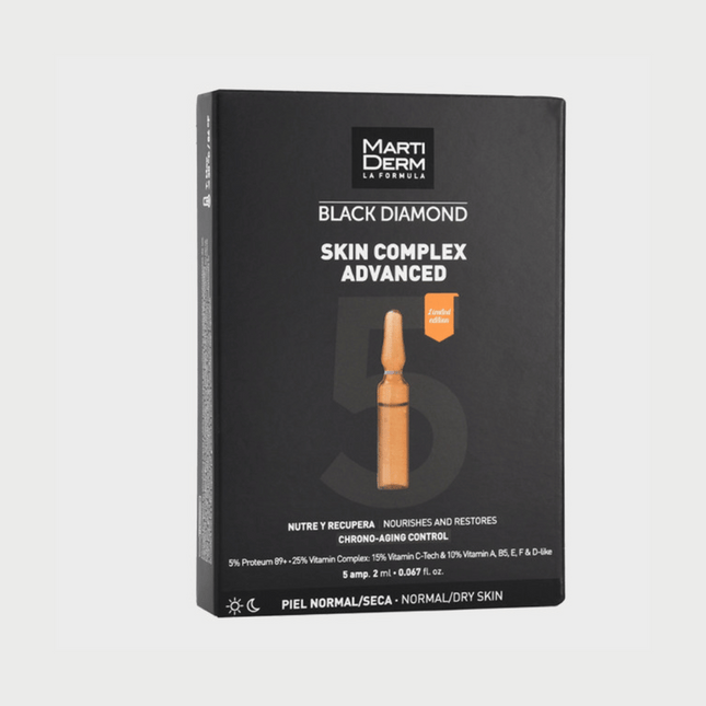 Martiderm Black Diamond Skin Complex Advanced Ampoules - 5 Ampoules