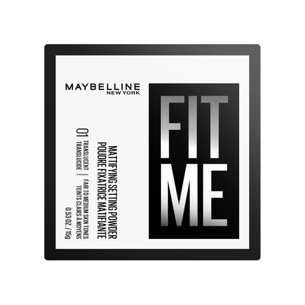 Maybelline Fit Me Mattifying Setting Powder 01 Translucent