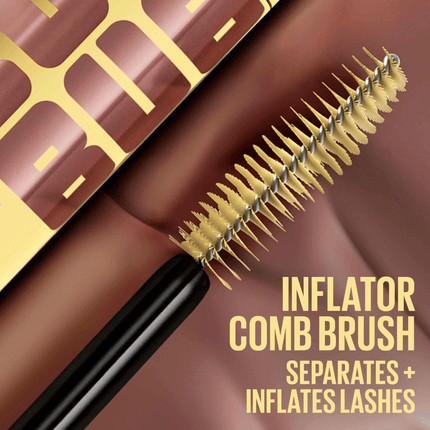 Maybelline New York - Colossal Bubble Washable Mascara - Brownish Black