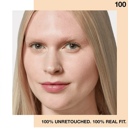 Maybelline New York Fit Me Matte + Poreless Foundation - 100 Warm Ivory