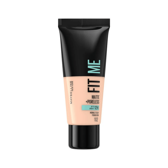 Maybelline New York Fit Me Matte + Poreless Foundation - 102 Fair Ivory