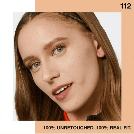 Maybelline New York Fit Me Matte + Poreless Foundation - 112 Soft Beige