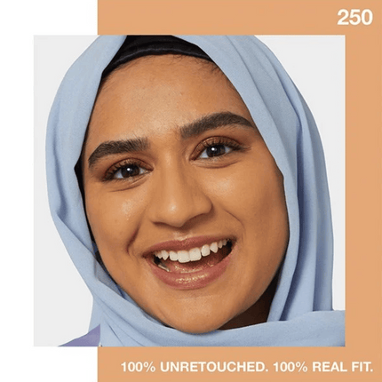 Maybelline New York Fit Me Matte + Poreless Foundation - 250 Sun Beige