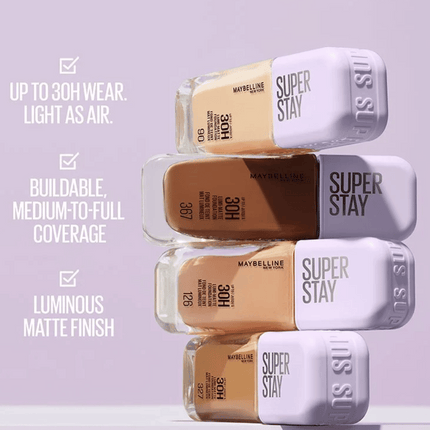 Maybelline New York Super Stay Lumi-Matte Foundation - 400