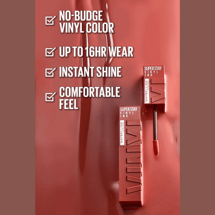 Maybelline New York Super Stay Vinyl Ink - Punchy
