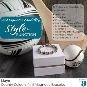 
                  
                    Load image into Gallery viewer, 4in1 Magnetic Bracelet: County Colours | Magnetic Mobility
                  
                