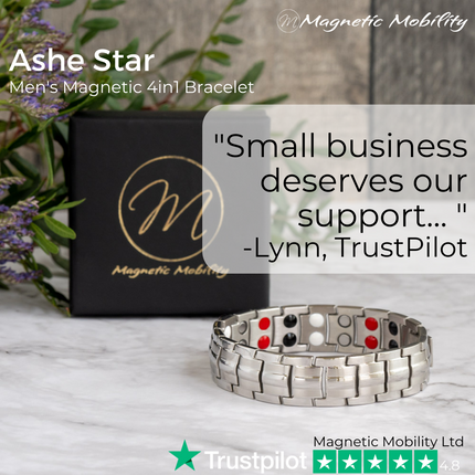 Ashe Star 4in1 Magnetic Bracelet - Double Strength