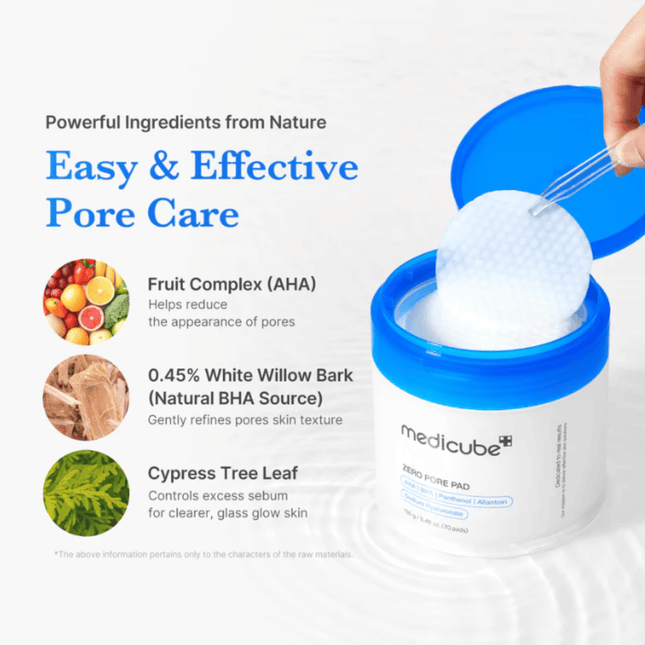 Medicube Zero Pore Pad 2.0 / 70 pads