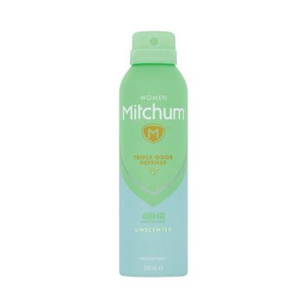 Mitchum Women Triple Odor Defense Unscented 200ml