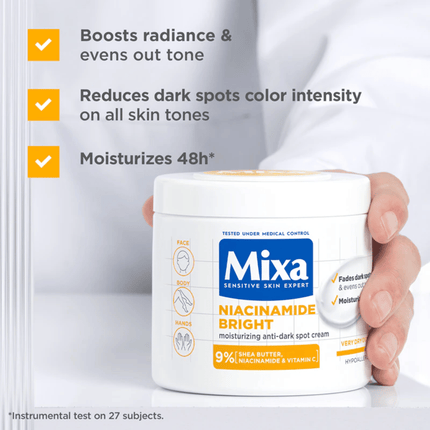 Mixa Niacinamide Bright  Cream