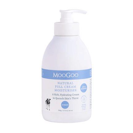 MooGoo Natural Full Cream Moisturiser 500g