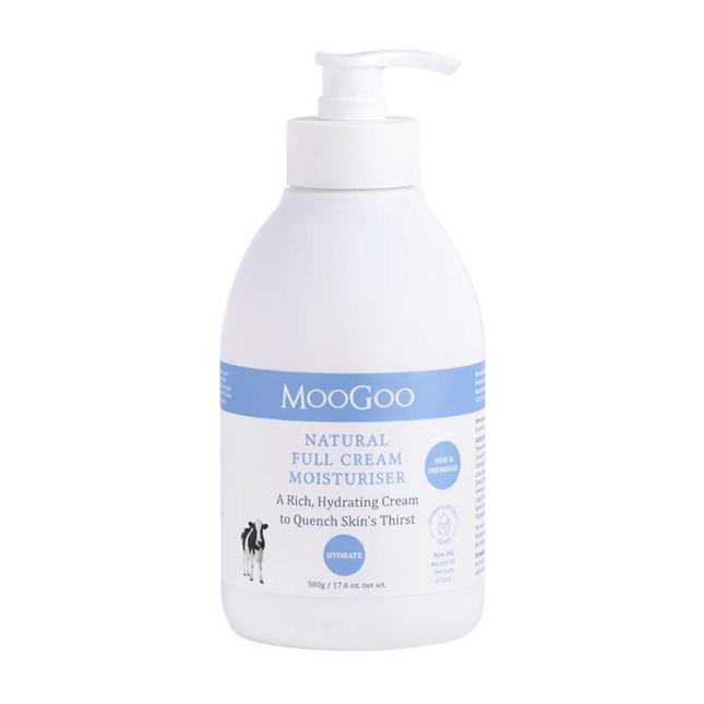 MooGoo Natural Full Cream Moisturiser 500g