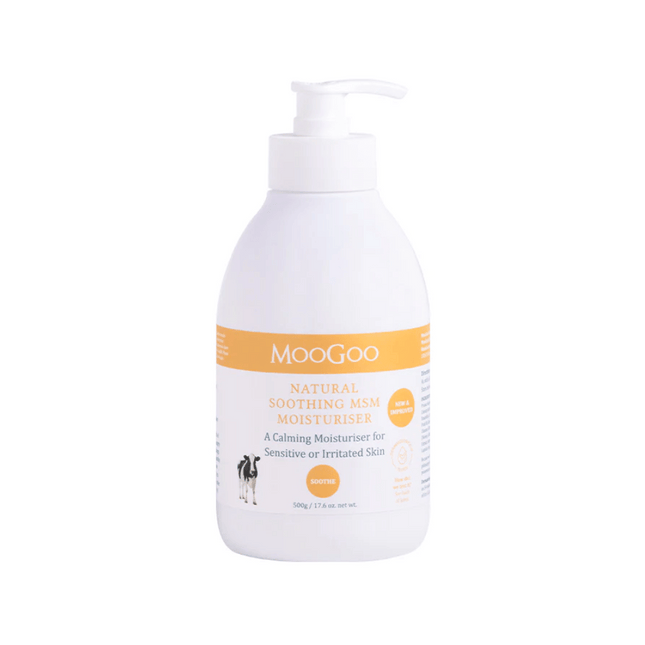 MooGoo Natural Soothing MSM Moisturiser 500g