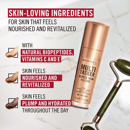 Rimmel London Multi-Tasker Better Than Filters 3-in-1 Primer