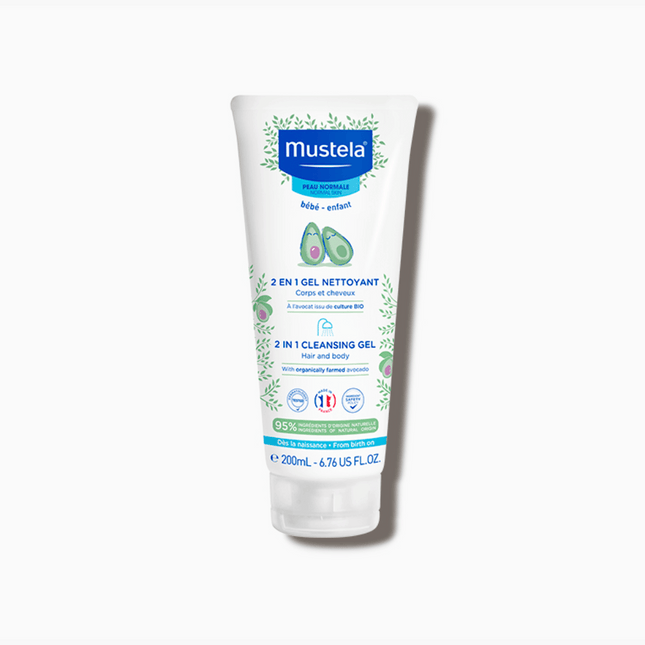 Mustela 2 In 1 Cleansing Gel 200ml