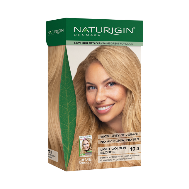 Naturigin LIght Golden Blonde 10.3 Permanent Hair Colour