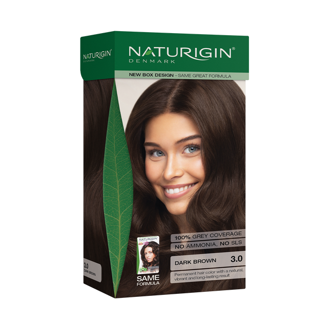 Naturigin Dark  Brown 3.0 Permanent Hair Colour
