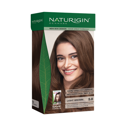 Naturigin Light Brown 5.0 Permanent Hair Colour - product image 2