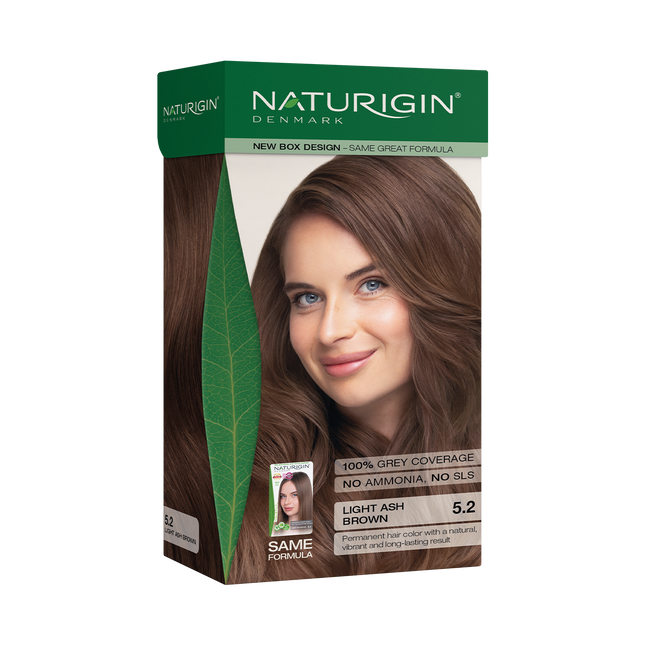 Naturigin Light Ash Brown 5.2 Permanent Hair Colour