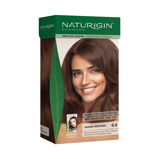 Naturigin Warm Brown  5.3 Permanent Hair Colour