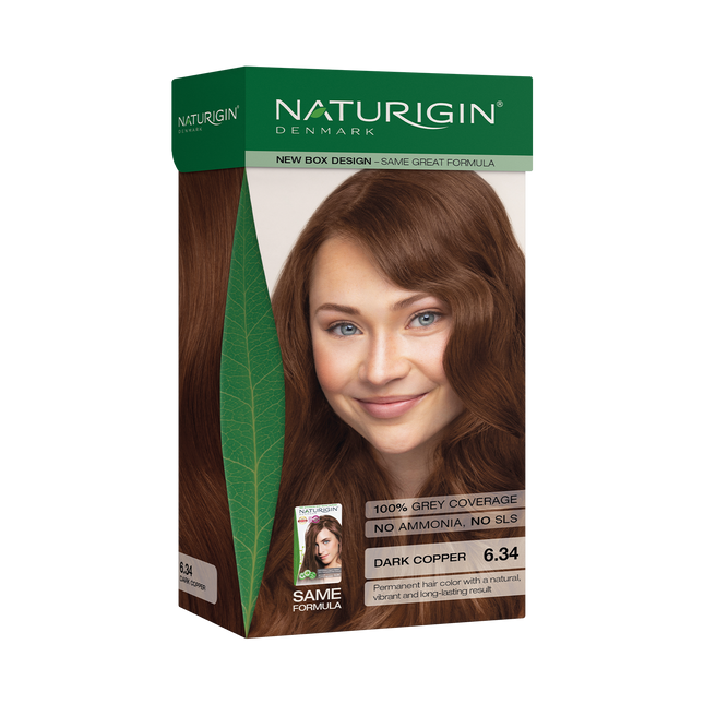 Naturigin Dark Copper  6.34 Permanent Hair Colour