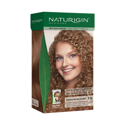Medium Blonde 7.0 Permanent Hair Colour