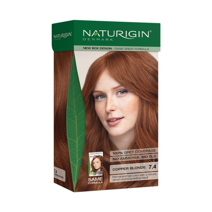 Copper Blonde 7.4 Permanent Hair Colour