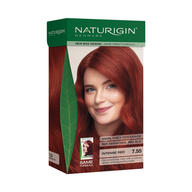 Naturigin Intense Red 7.55 Permanent Hair Colour