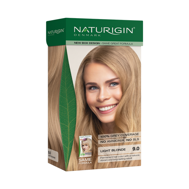 Naturigin Light Blonde 9.0 Permanent Hair Colour