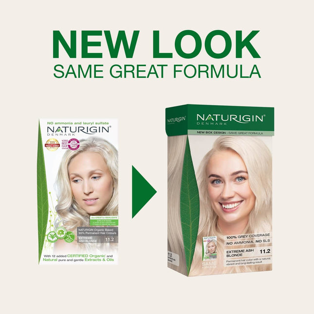 Naturigin Extreme Ash Blonde 11.2 Permanent Hair Colour