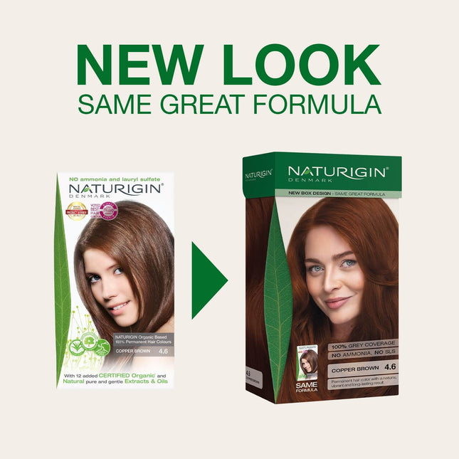 Naturigin Copper Brown 4.6 Permanent Hair Colour