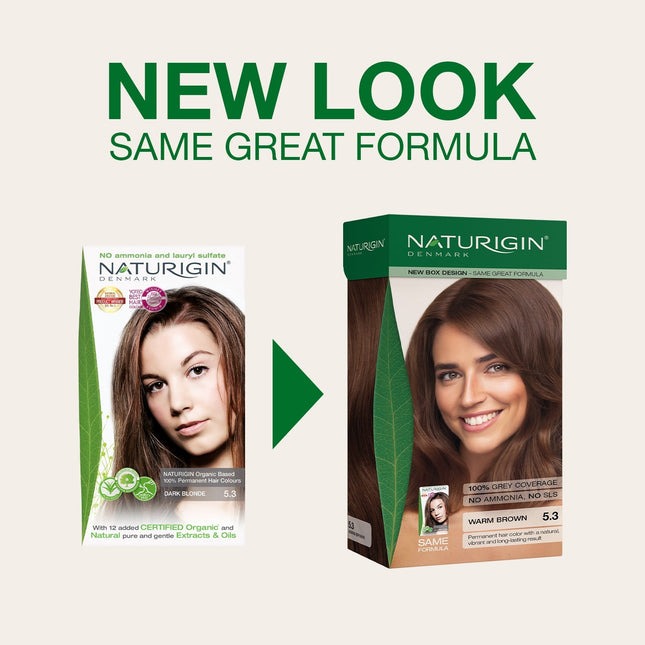 Naturigin Warm Brown  5.3 Permanent Hair Colour