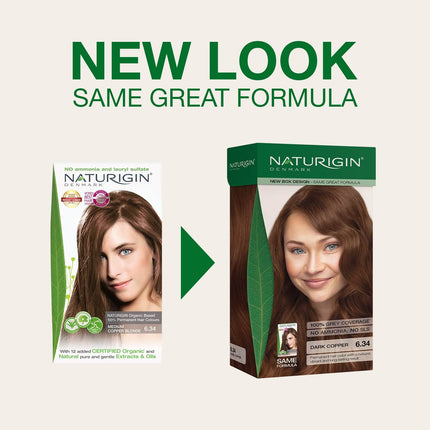 Dark Copper  6.34 Permanent Hair Colour