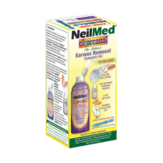 NeilMed Clearcanal Ear Wax Removal Complete Kit - 75ml