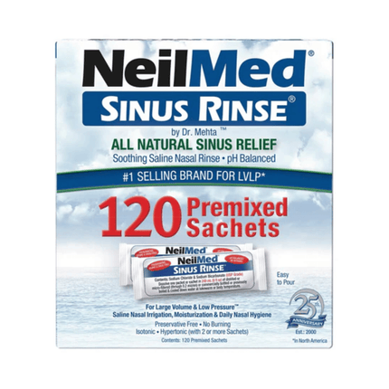 NeilMed Sinus Rinse 120 Regular Premixed Packets