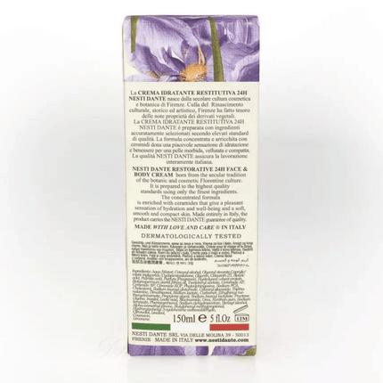 Nesti Dante Dei Colli Fiorentini Iris Face & Body Lotion 150ml Back