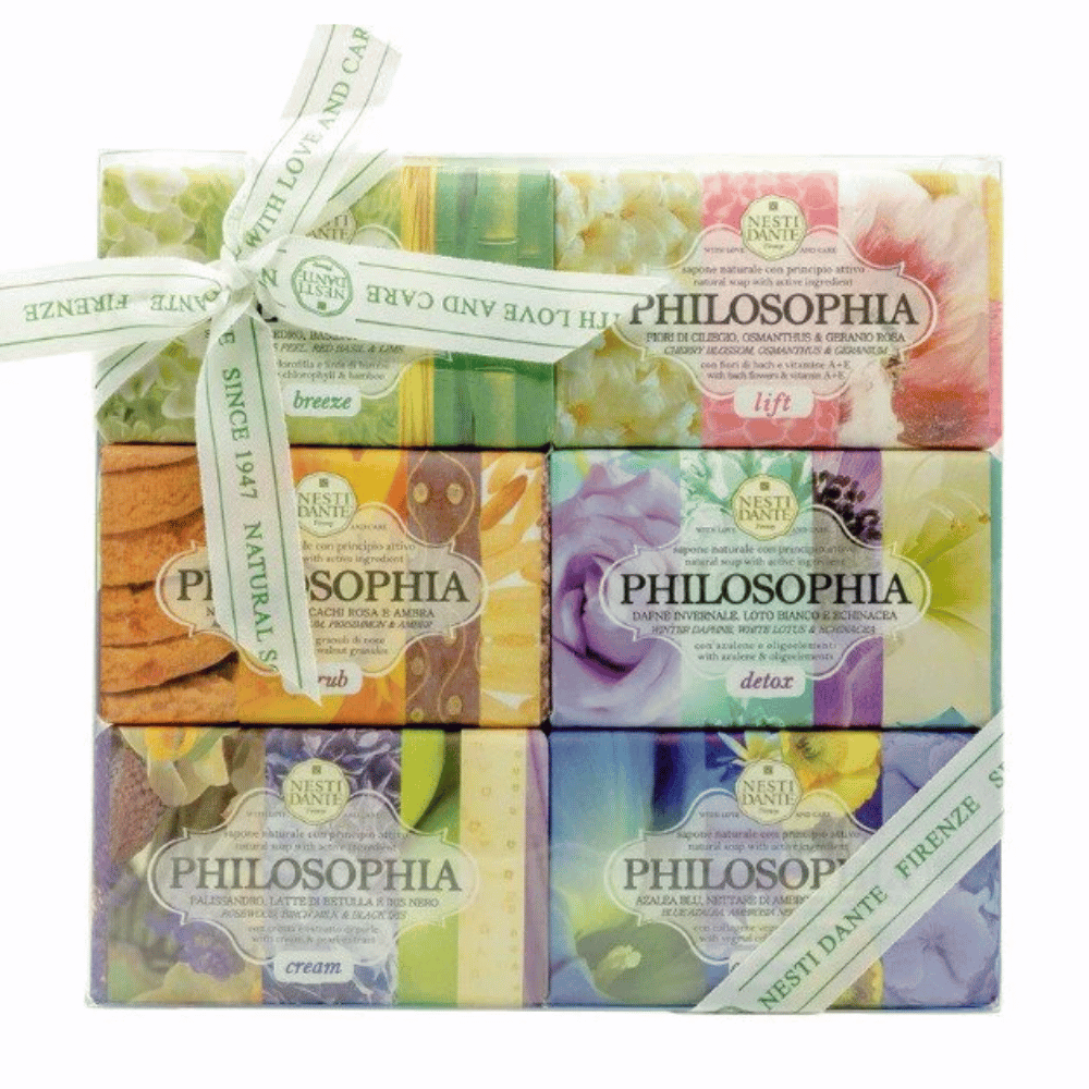 Nesti Dante Philosophia Soap Assortment 6x150g