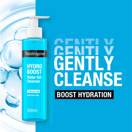 Neutrogena Hydro Boost Fragrance-Free Water Gel Cleanser 200ml