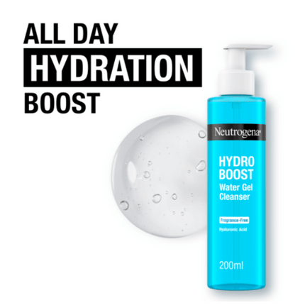 Neutrogena Hydro Boost Fragrance-Free Water Gel Cleanser 200ml