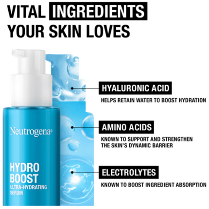 Neutrogena Hydro Boost Ultra-Hydrating Serum 30ml