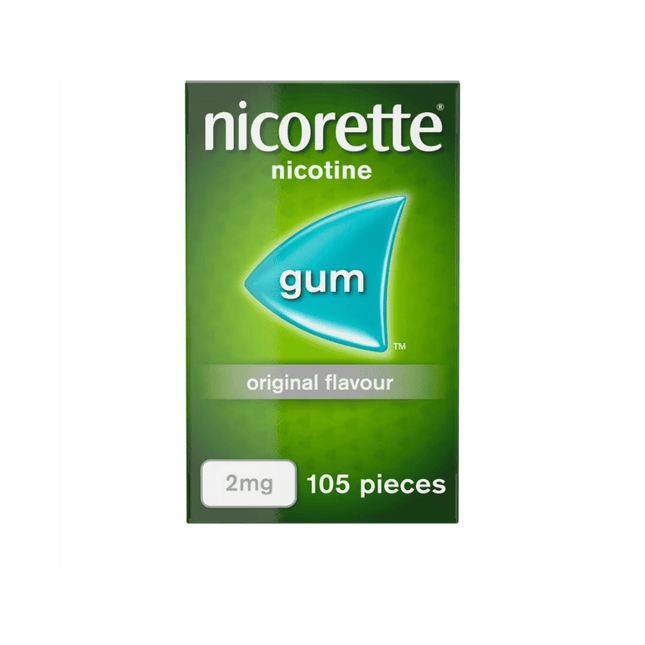 Nicorette 2mg Gum Original - 105 Pieces