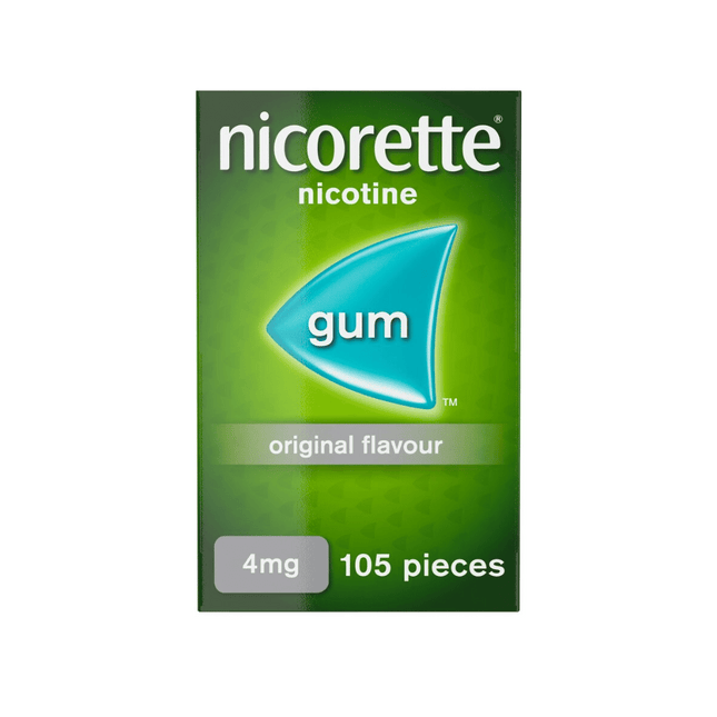 Nicorette 4mg Gum Original - 105 Pieces