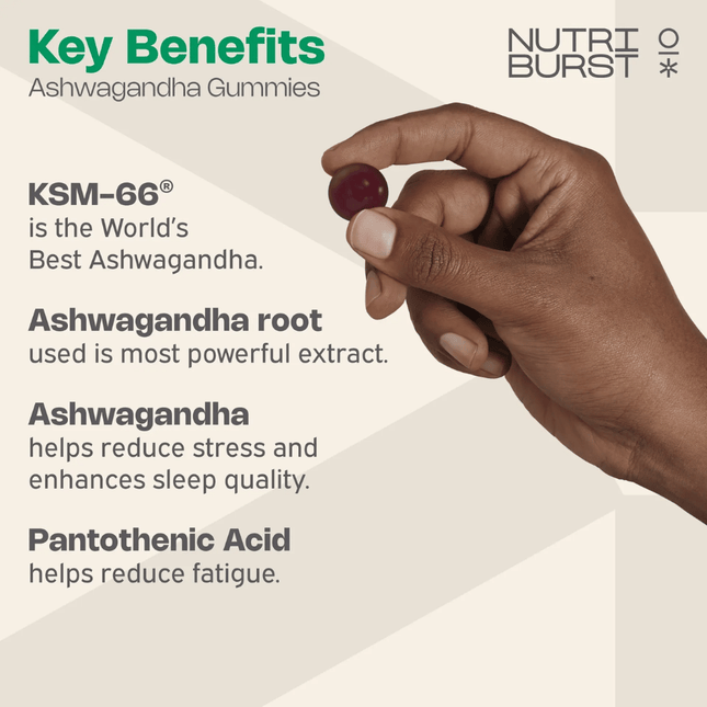 Nutriburst Ashwagandha KSM-66 - product image 2