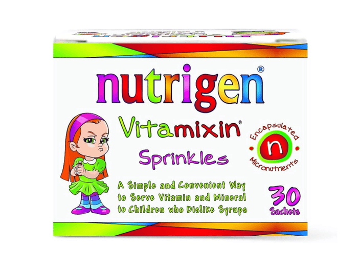 <h2><strong><br/>Nutrigen Vitamixin Sprinkles – Multivitamin and Mineral Powder </strong><br/><br/></h2>