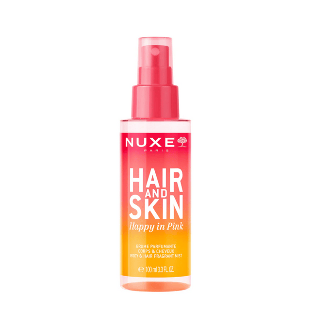 Nuxe HAIR AND SKIN Happy In Pink Body and Hair Fragrant Mist 100ml