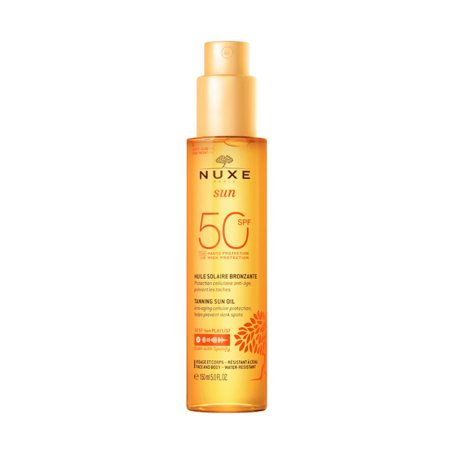 Nuxe Sun Tanning Sun Oil SPF50 150ml