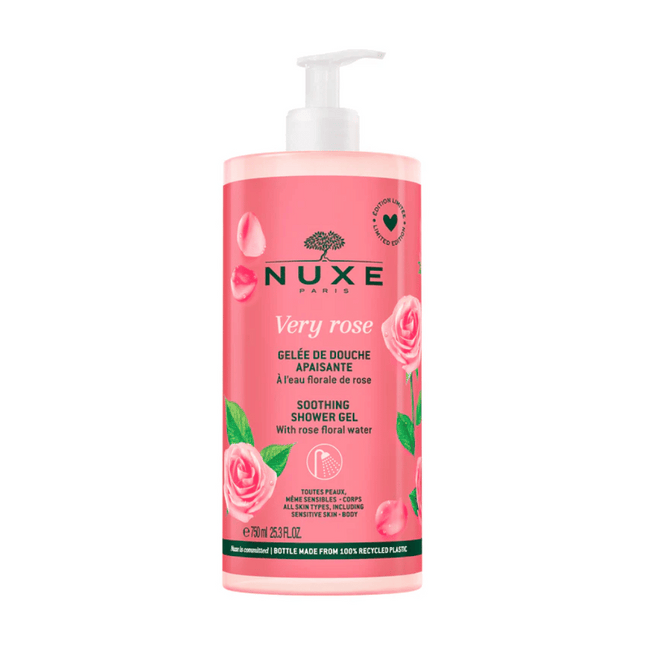 Nuxe Very Rose Soothing Shower Gel 750ml