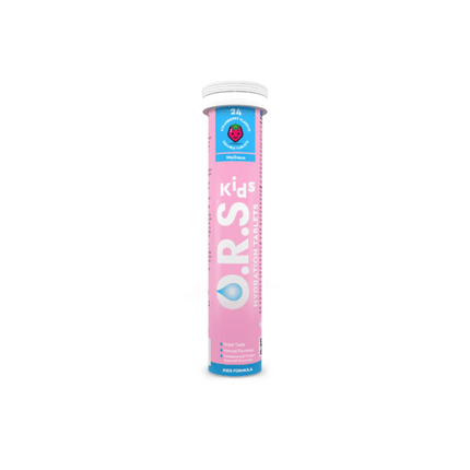 O.R.S KIDS Hydration Tablets - Strawberry / 24 Soluble Tablets