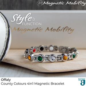 
                  
                    Load image into Gallery viewer, 4in1 Magnetic Bracelet: County Colours | Magnetic Mobility
                  
                